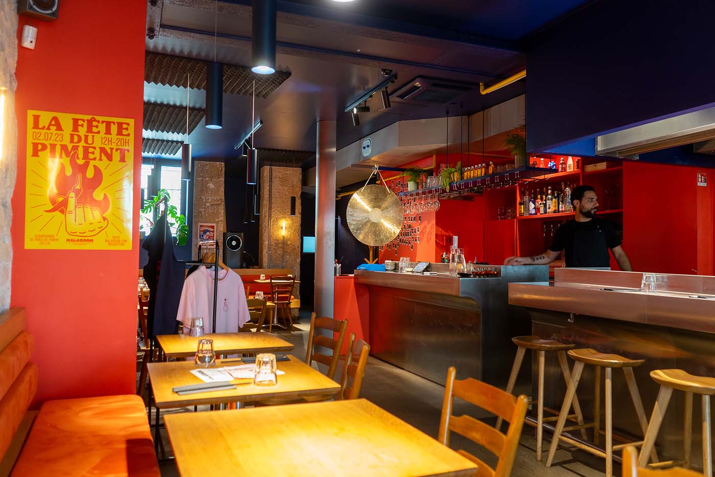 Chinese restaurant Paris mala boom interior