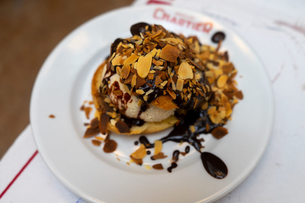 Bouillon chartier profiteroles