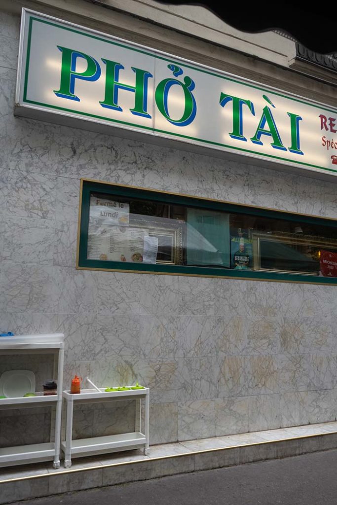 Pho tai restaurant