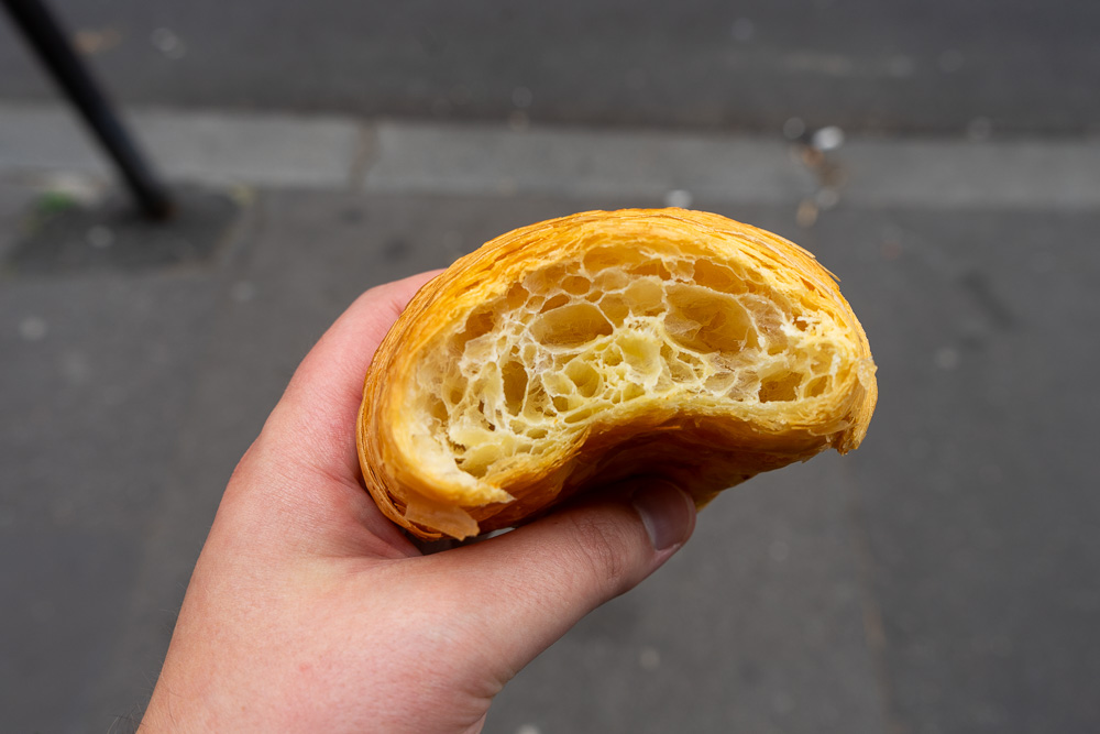 best croissant Paris au 140 frederic Comyn