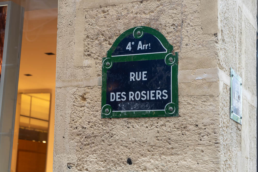 rue des rosiers paris