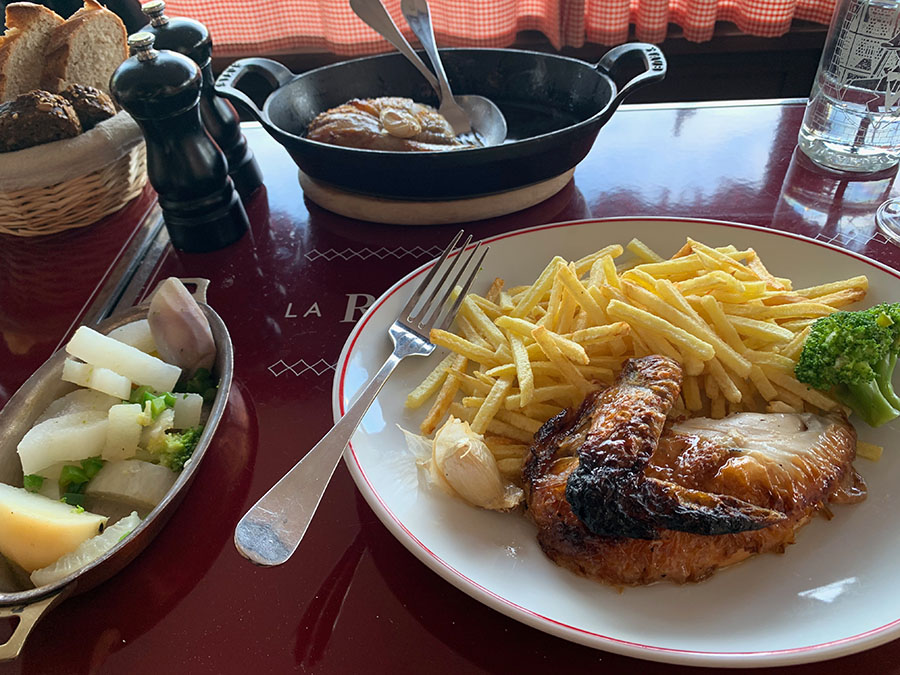 La Rotisserie d’Argent poulet frites