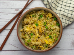 leftover chicken fried rice
