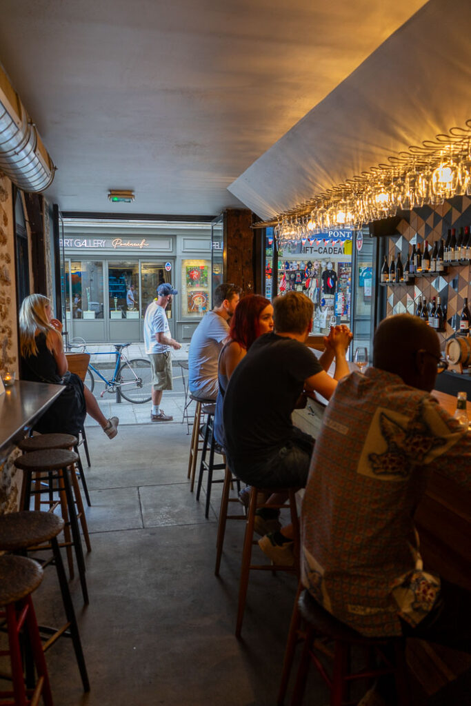 best wine bar Paris chez nous