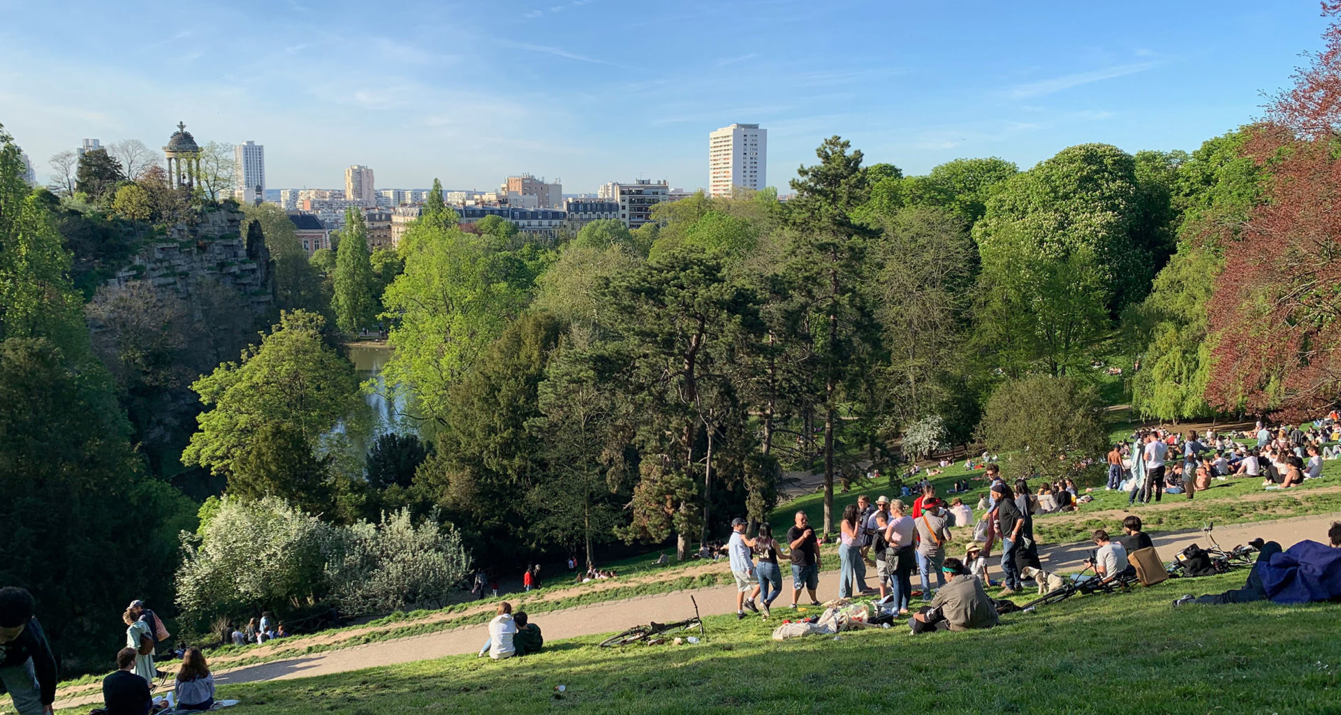 Buttes Chaumont Park Paris