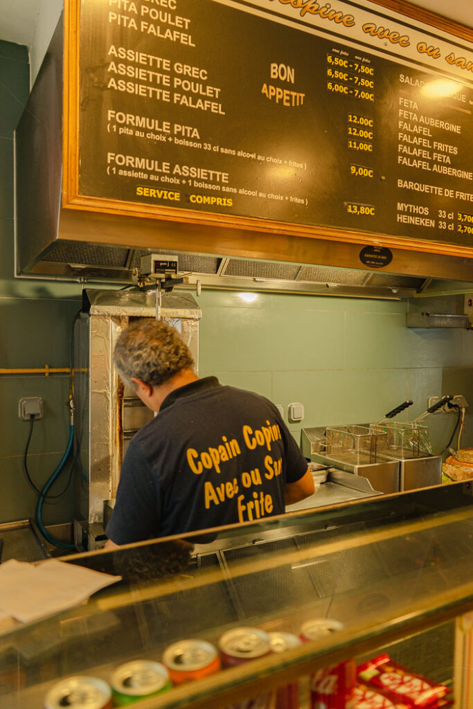 casse croute grec latin quarter