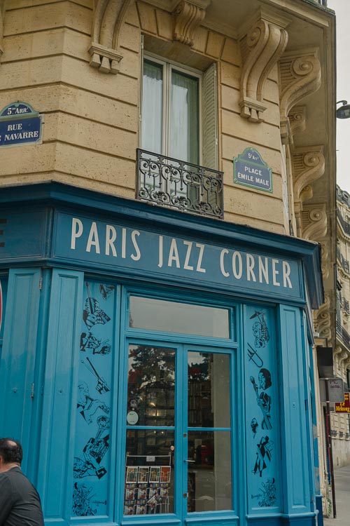 Paris jazz corner