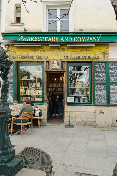 Shakespeare & Company bookstore