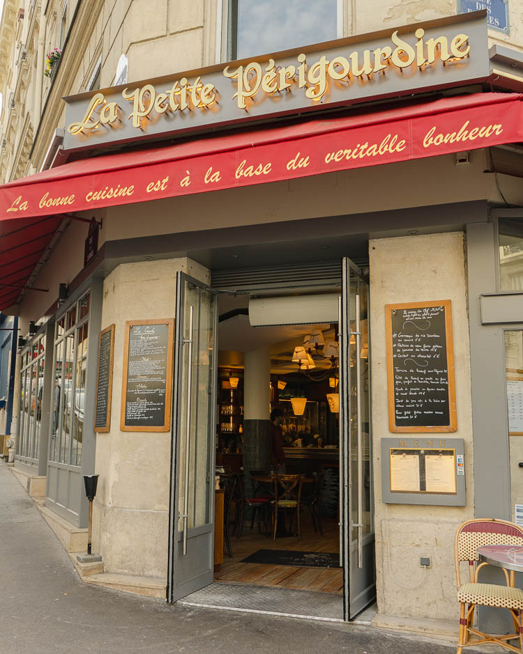 restaurants latin quarter Paris la petite perigourdine