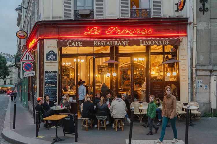 le progrès restaurant Montmartre