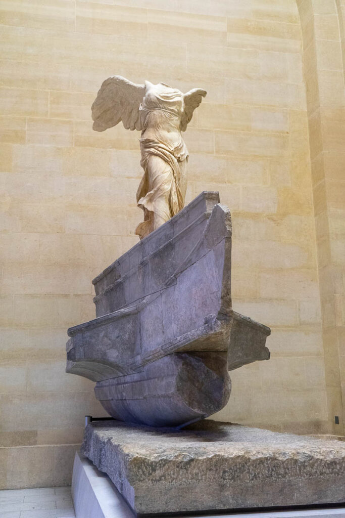 Winged Victory of Samothrace sculpture louvre