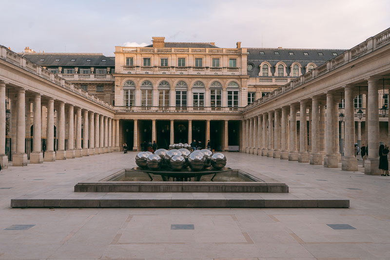 jardin du palais royale