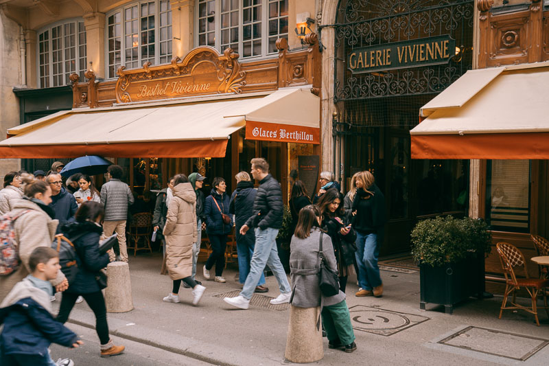 covered passage in Paris