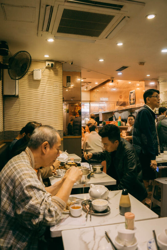 inside kam fai restaurant